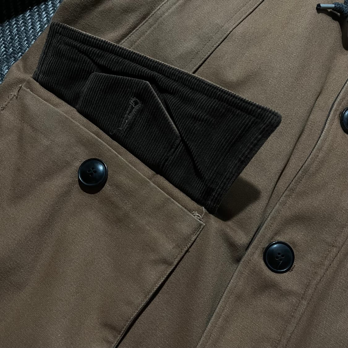 frizmWORKS 프리즘웍스 브로큰 트윌 B-9 파카 자켓 상품이미지4