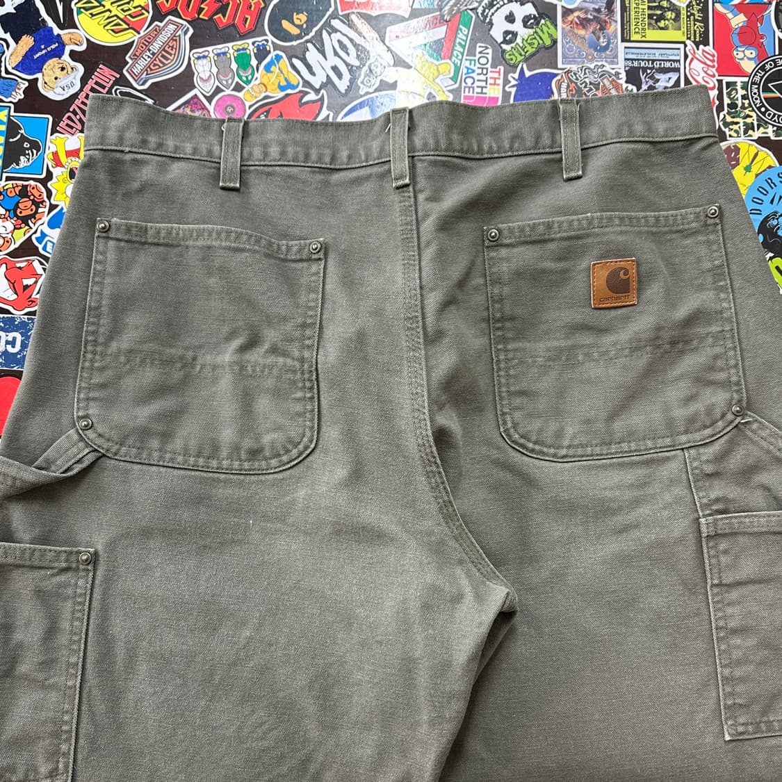 칼하트 더블니 카펜터 팬츠 B136-MOS 36 상품이미지3
