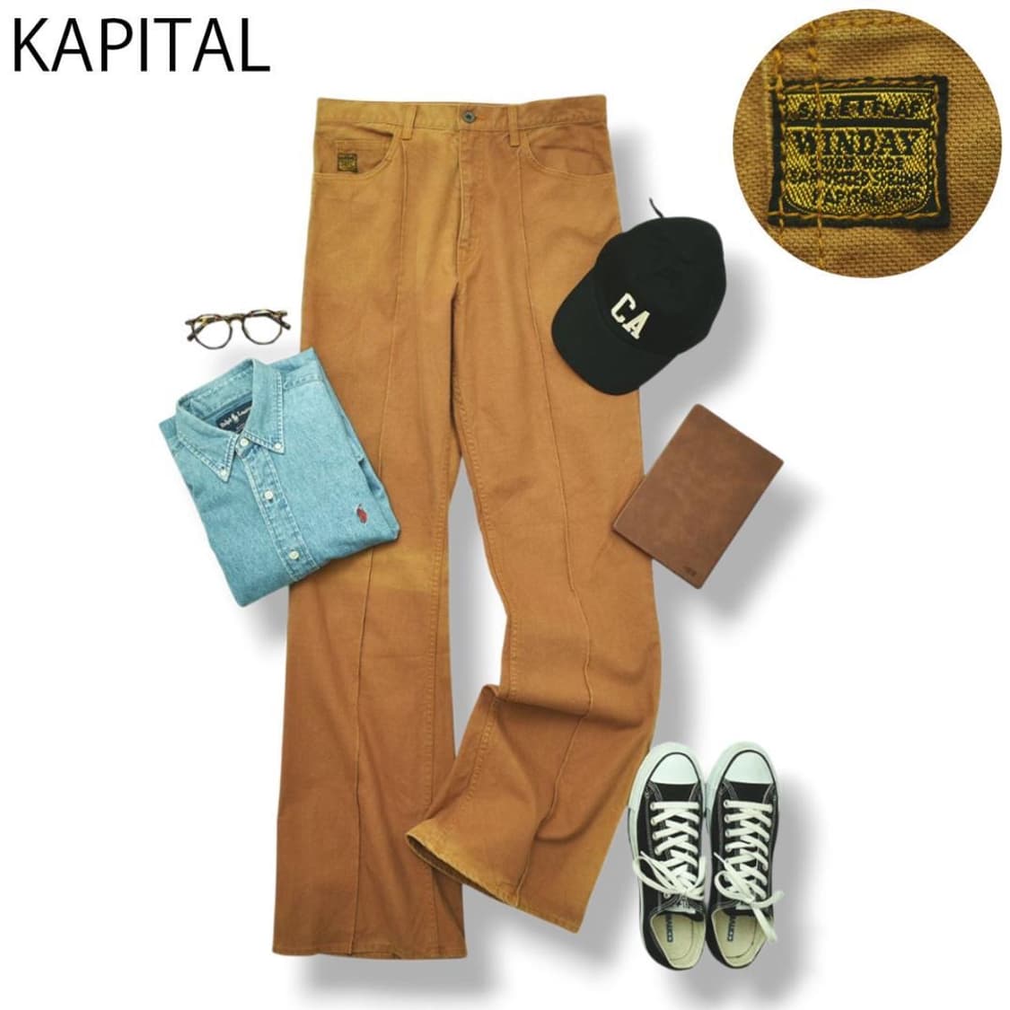 캐피탈 플레어 부츠컷 팬츠 34 상품이미지1