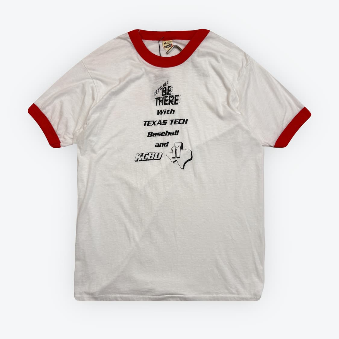 [XL] 80s USA BE THERE ringer crew neck 상품이미지1