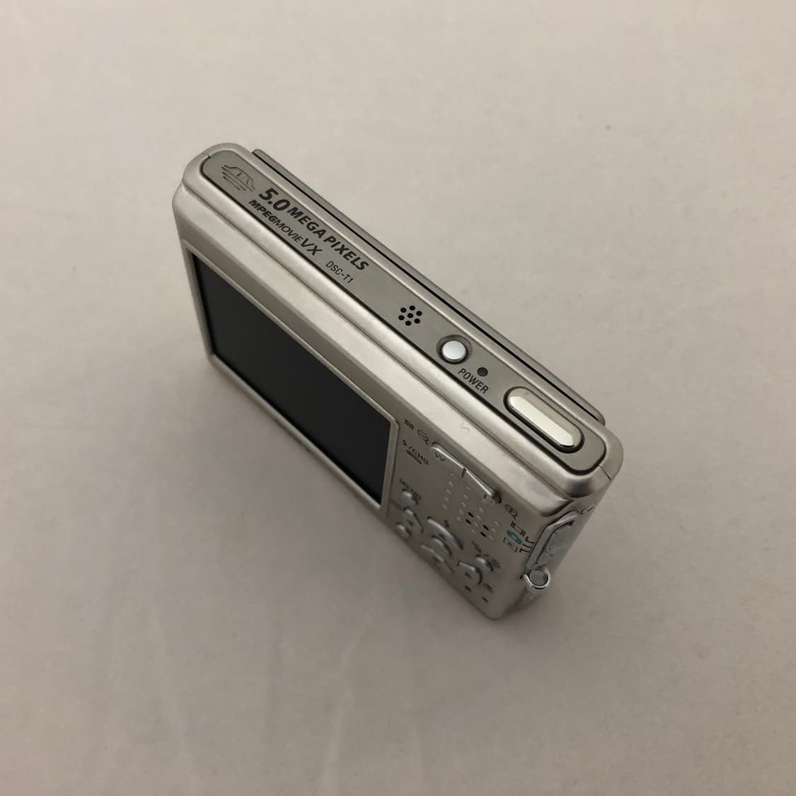 소니 사이버샷 DSC-T1 빈티지 디카 카메라 실버 상품이미지4