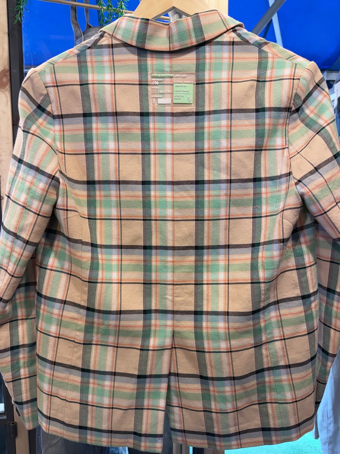 쥬시쥬디 배색 블레이저 상품이미지4