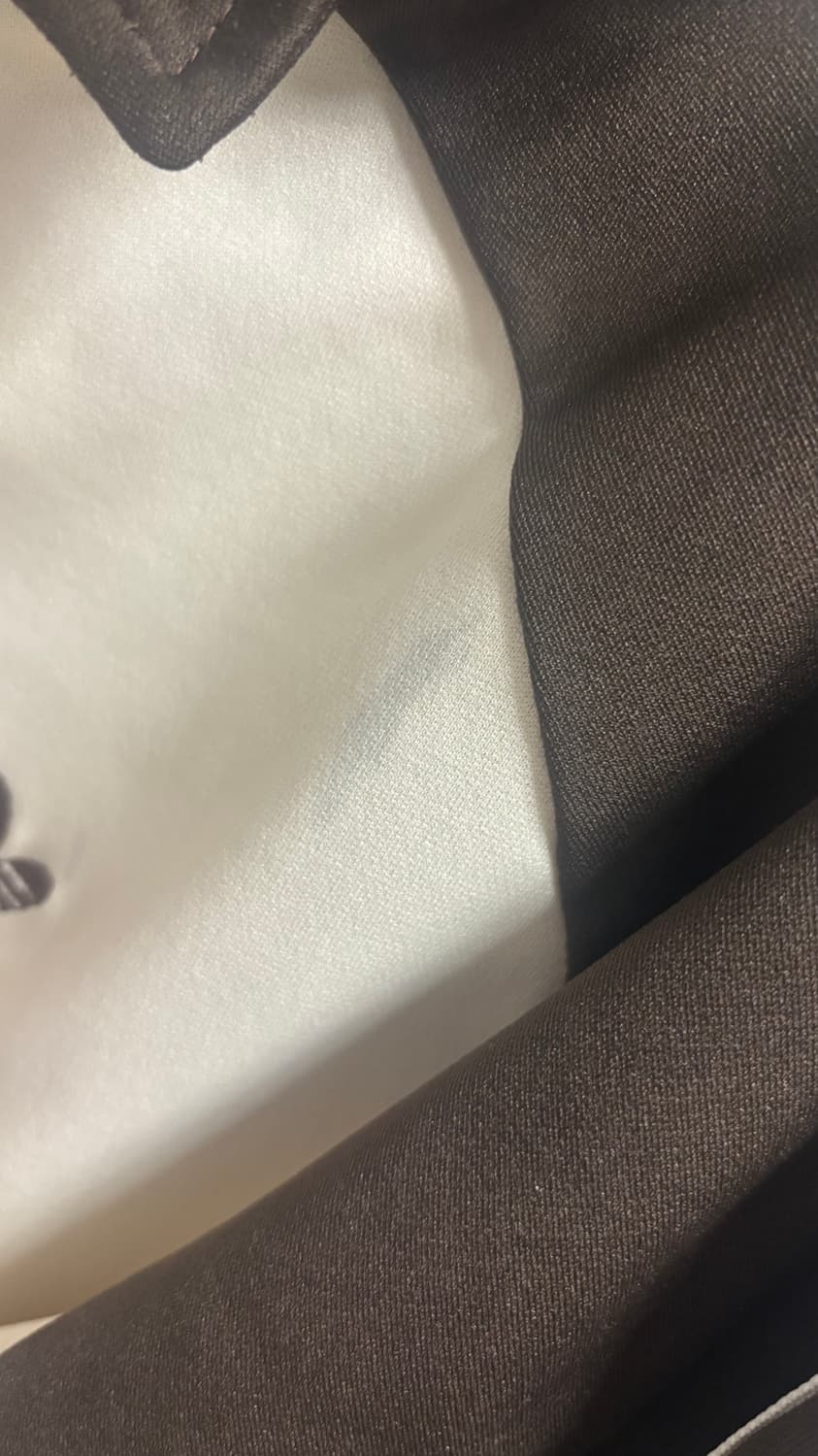 아디다스 80s 파이어버드 트랙탑 크림 브라운 져지 빈티지 상품이미지5