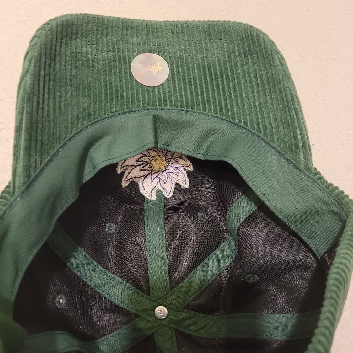 스투시 플라워 코듀로이 캡 os 상품이미지6