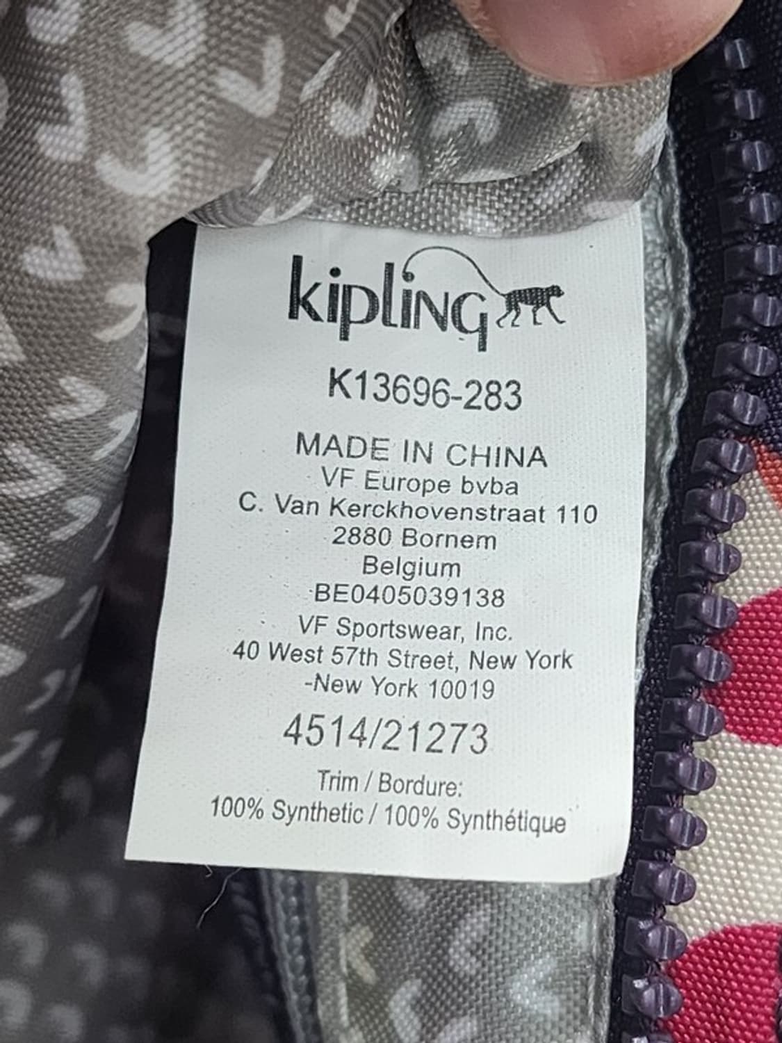 KIPLING 미니 카모플라쥬 크로스백 상품이미지8