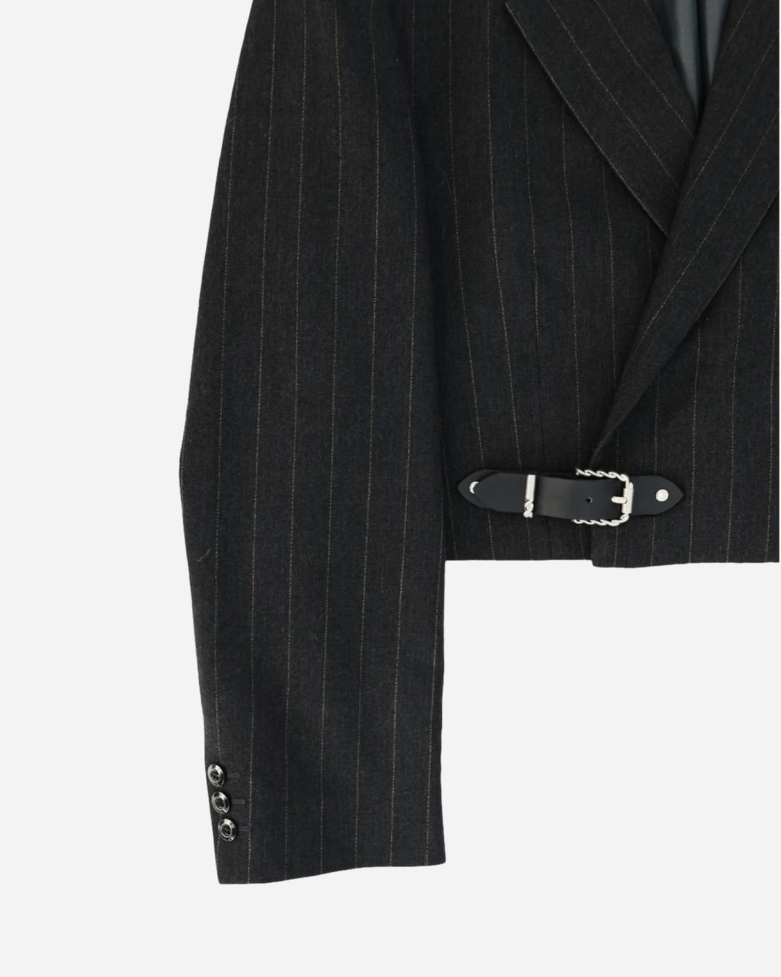 Courrèges Homme Cropped Pinstripe Jacket 상품이미지5