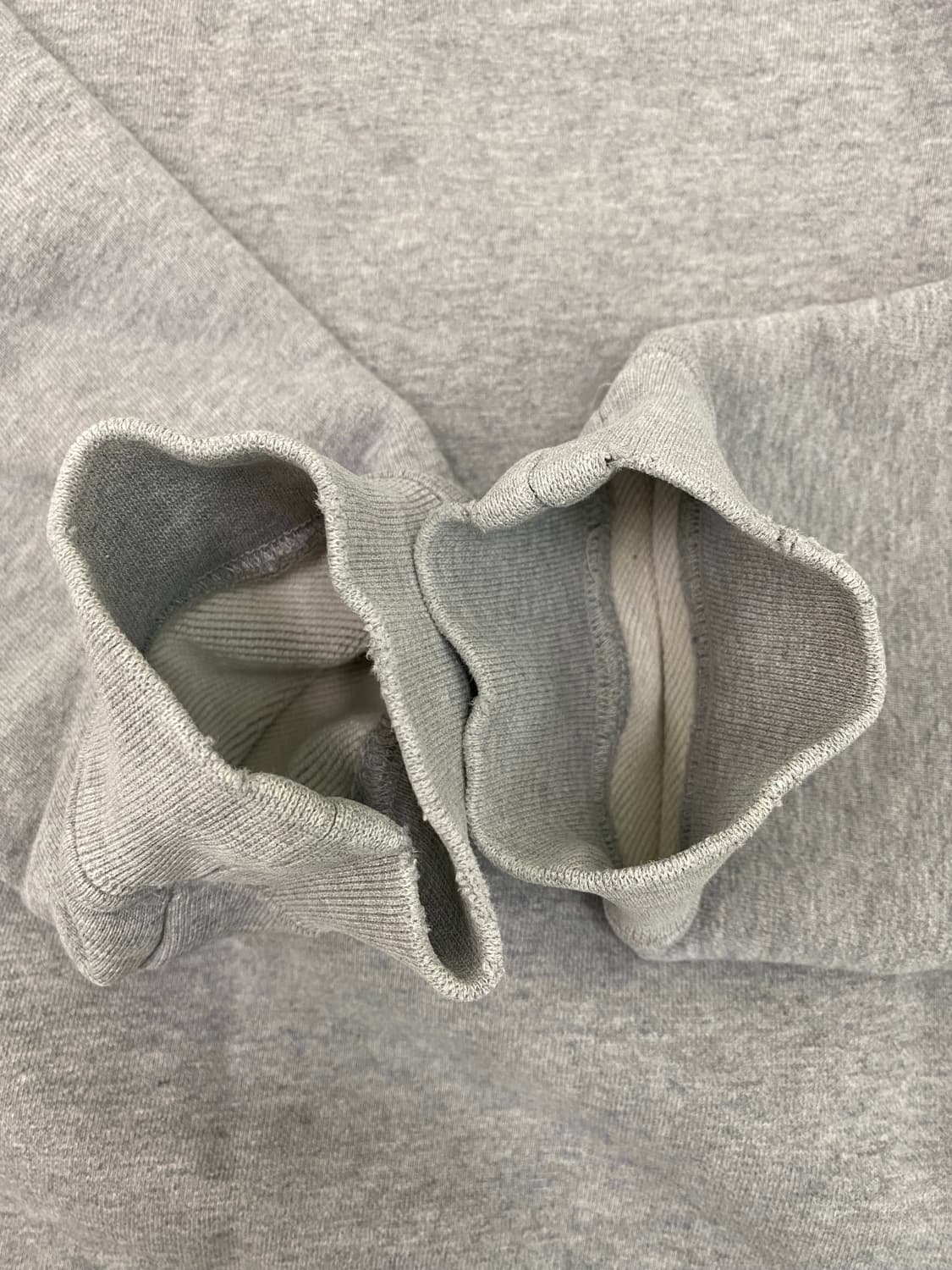 SOVERMENT 맨투맨 티셔츠 회색 xl 상품이미지8