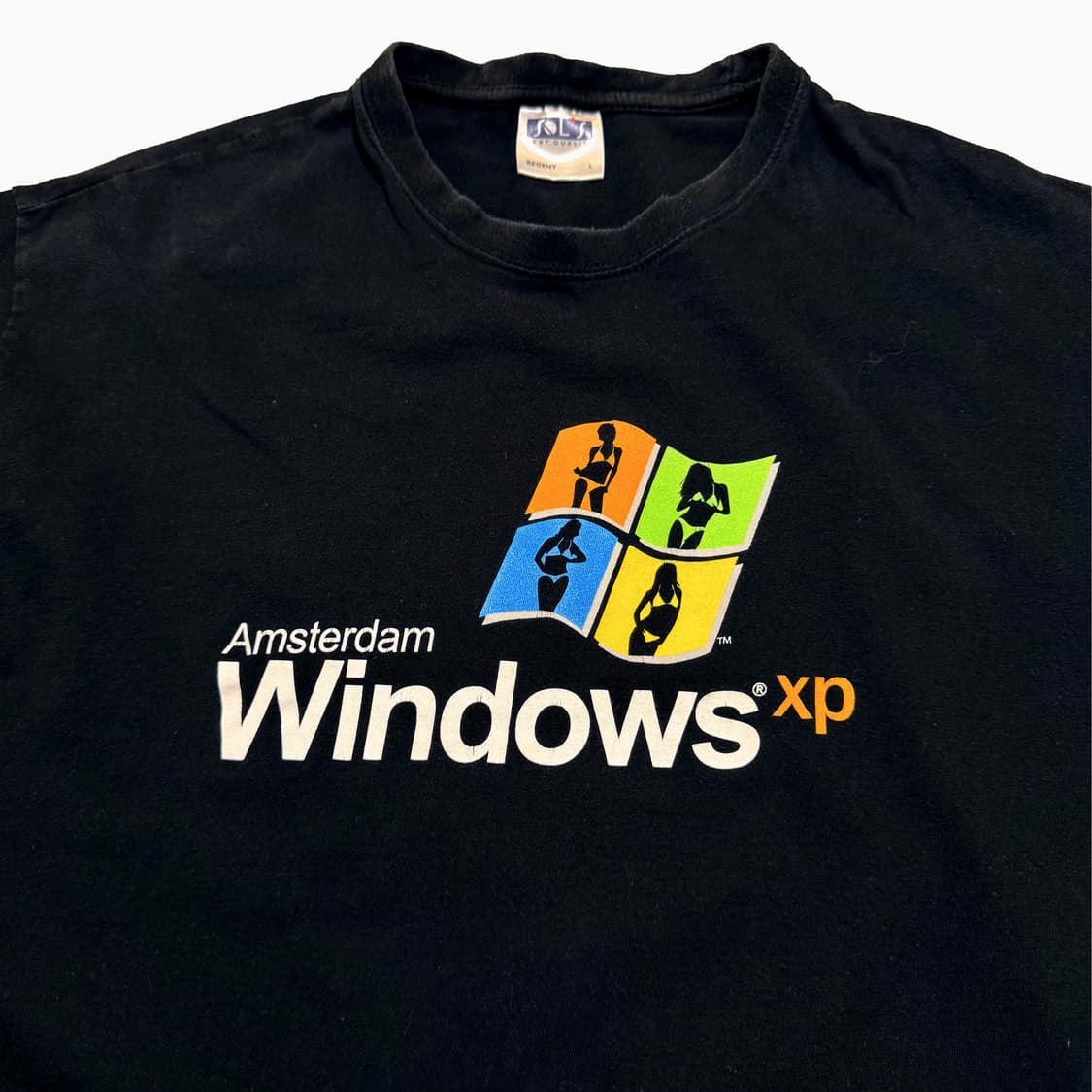 00‘s 암스테르담 윈도우 패러디 티셔츠 상품이미지2