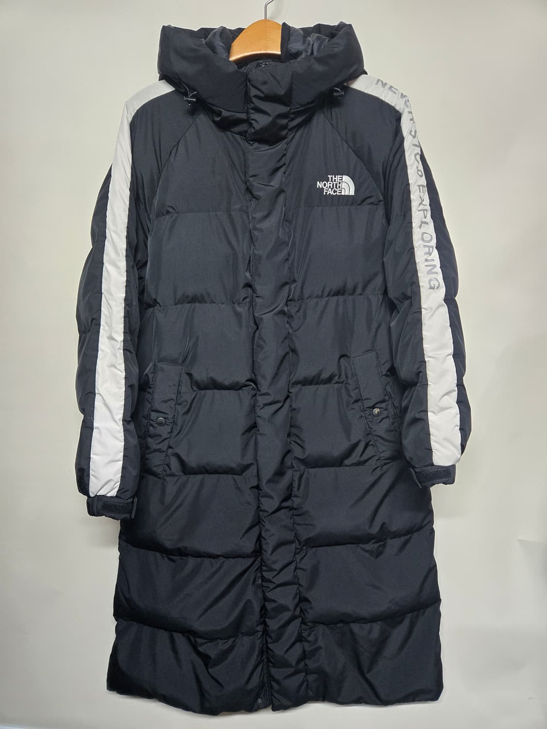 노스페이스 롱패딩 블랙 남성용 100 상품이미지1