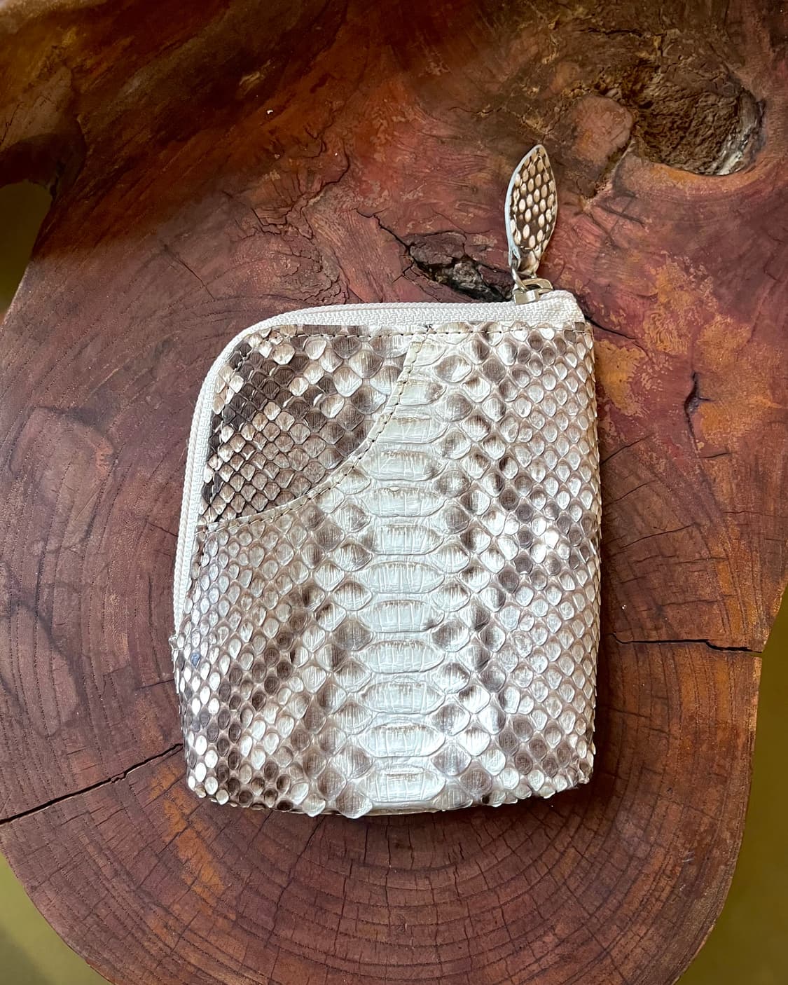 Western Hand Craft Real Python Wallet 상품이미지3