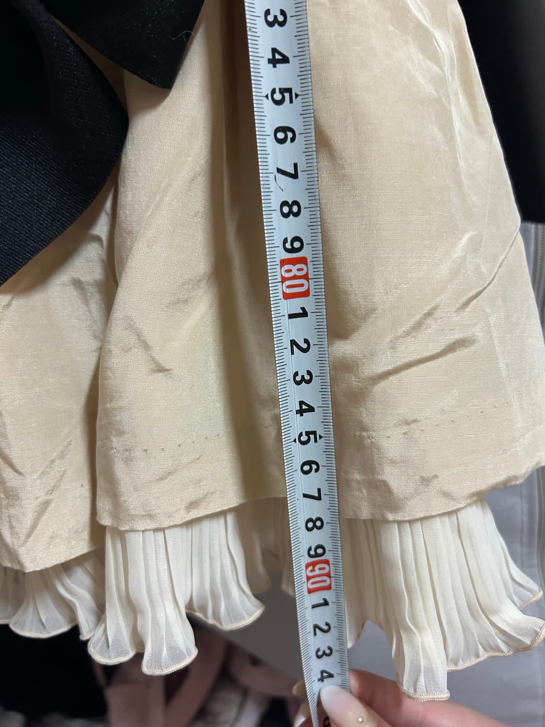 일본 히메갸루 로걀 라떼맛 리본 밴딩 원피스 상품이미지10