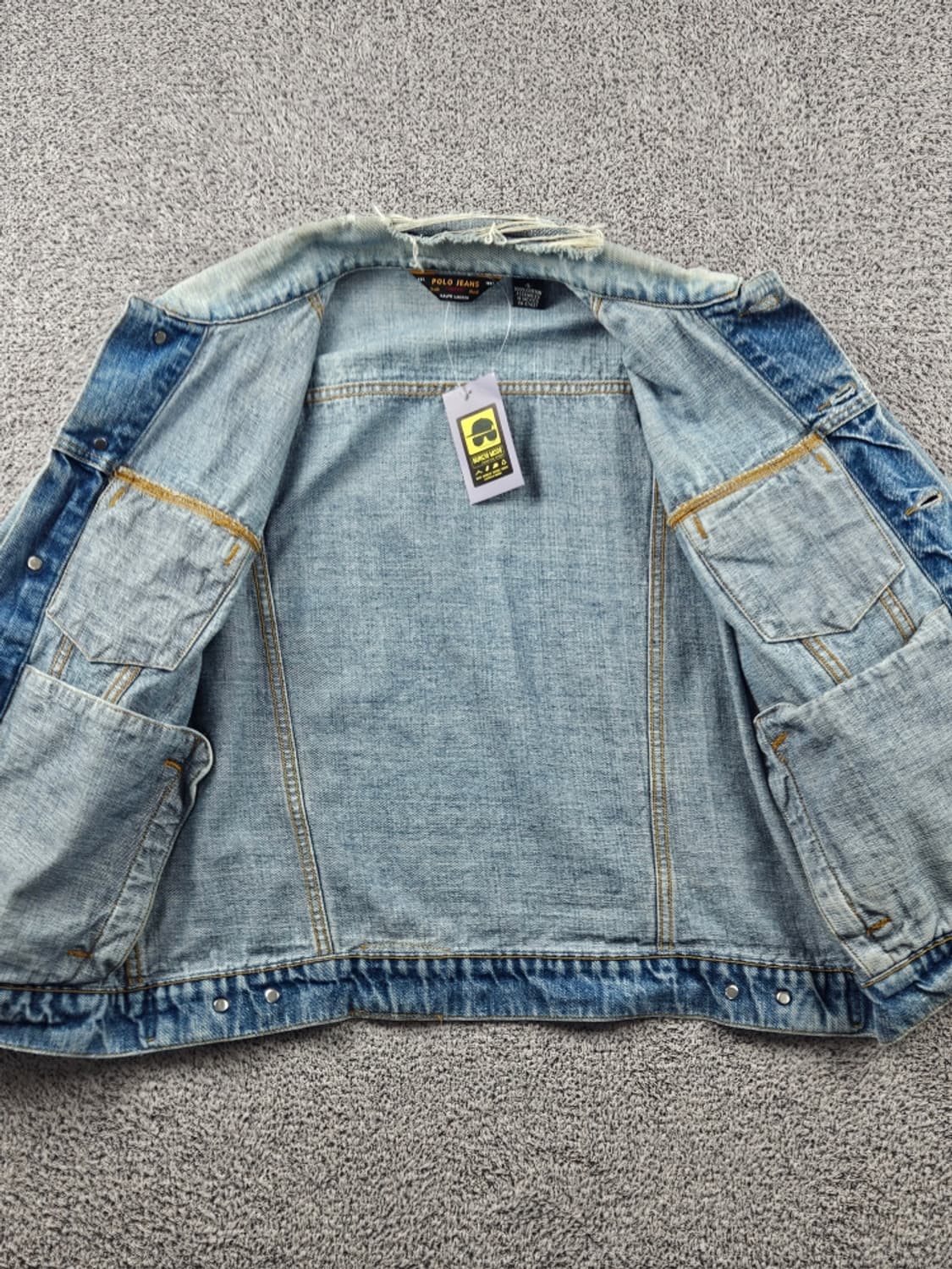 폴로 진스 컴퍼니 포켓 데님 트러커 자켓 ( S ) / 10809 상품이미지10
