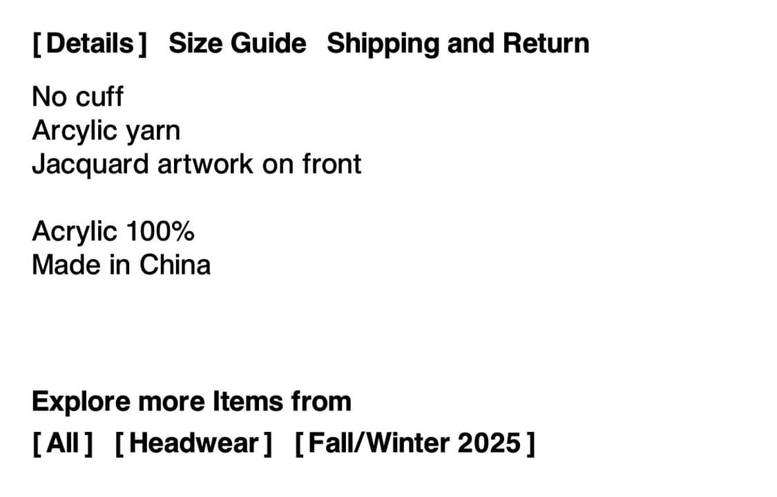 디스이즈네버댓) SP-Logo No Cuff Beanie LG F 상품이미지3