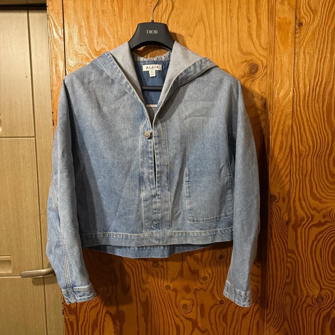 알라이아(ALAIA) 23 f/w 데님 청자켓  상품이미지4