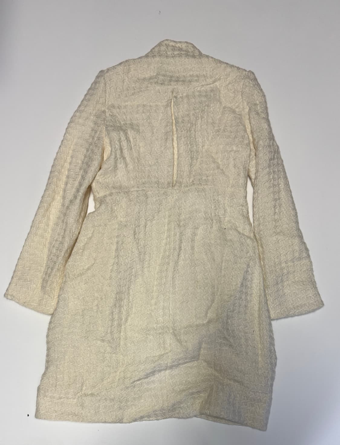 여성 Tibi 티비 비건울 트위드 금장 원피스 상품이미지2