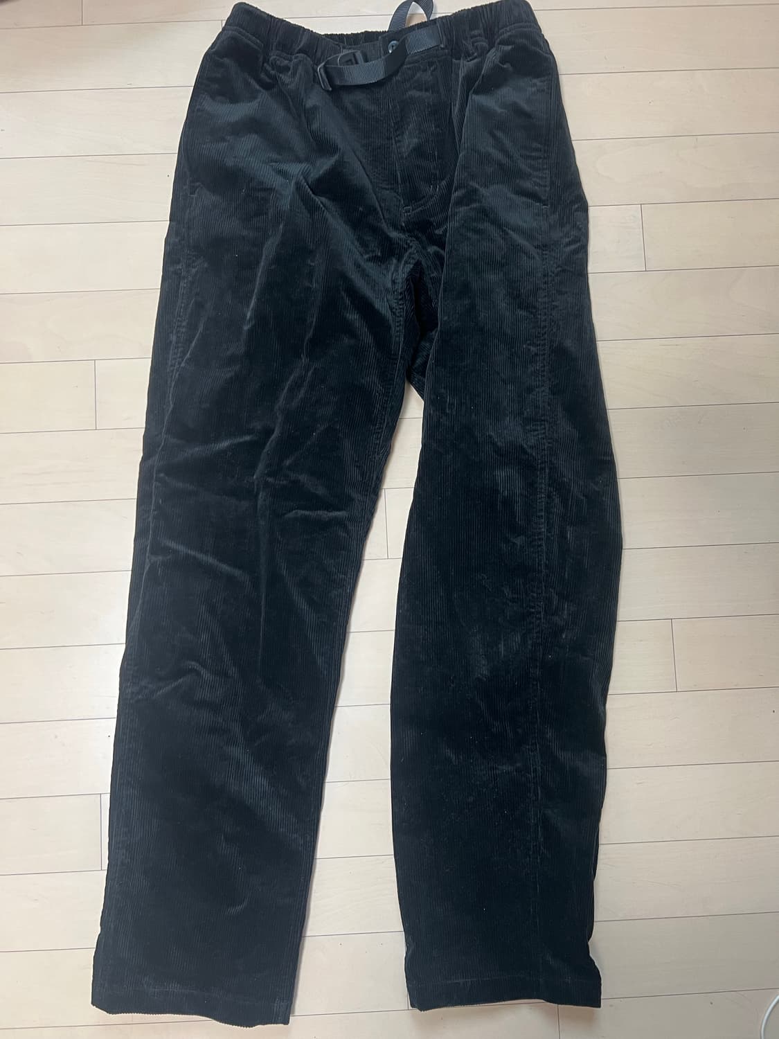 그라미치 코듀로이 팬츠 블랙 M 상품이미지1