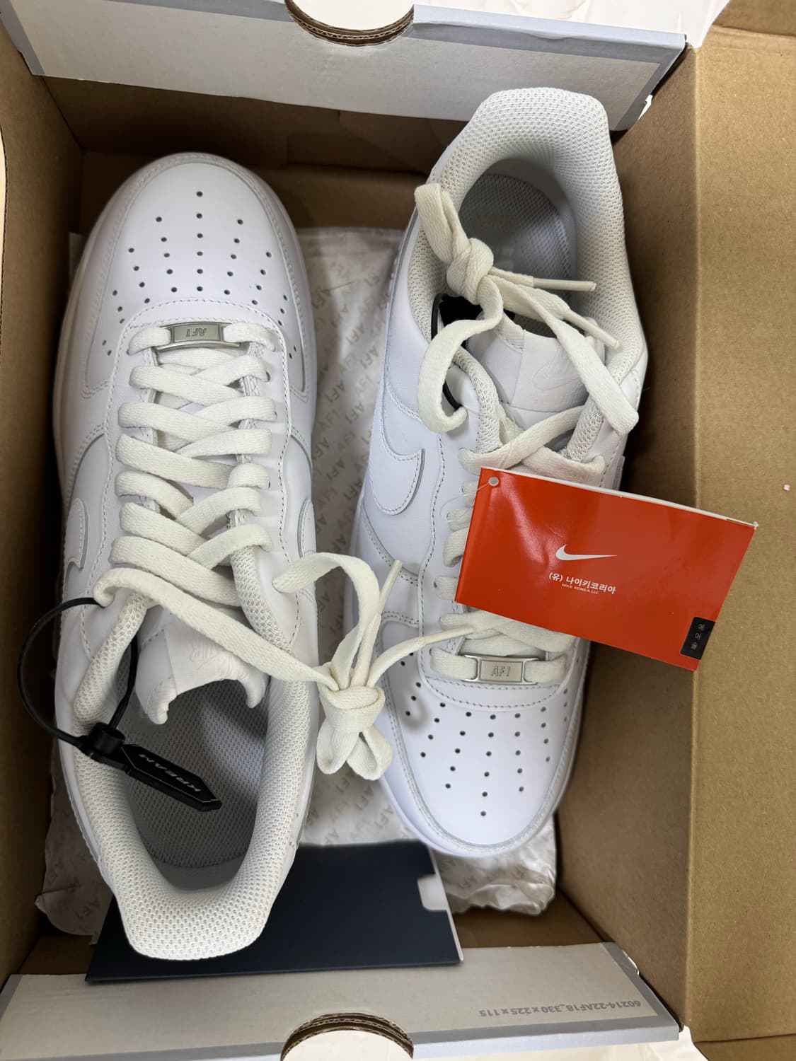 나이키 에어포스 올백 새상품 275 상품이미지3