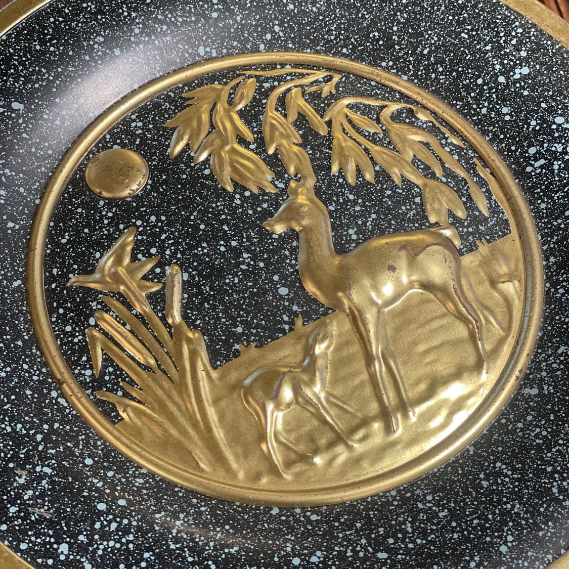 🍀미국 길드크래프트(Guildcraft) 대형 사슴 양각 틴케이스 상품이미지2