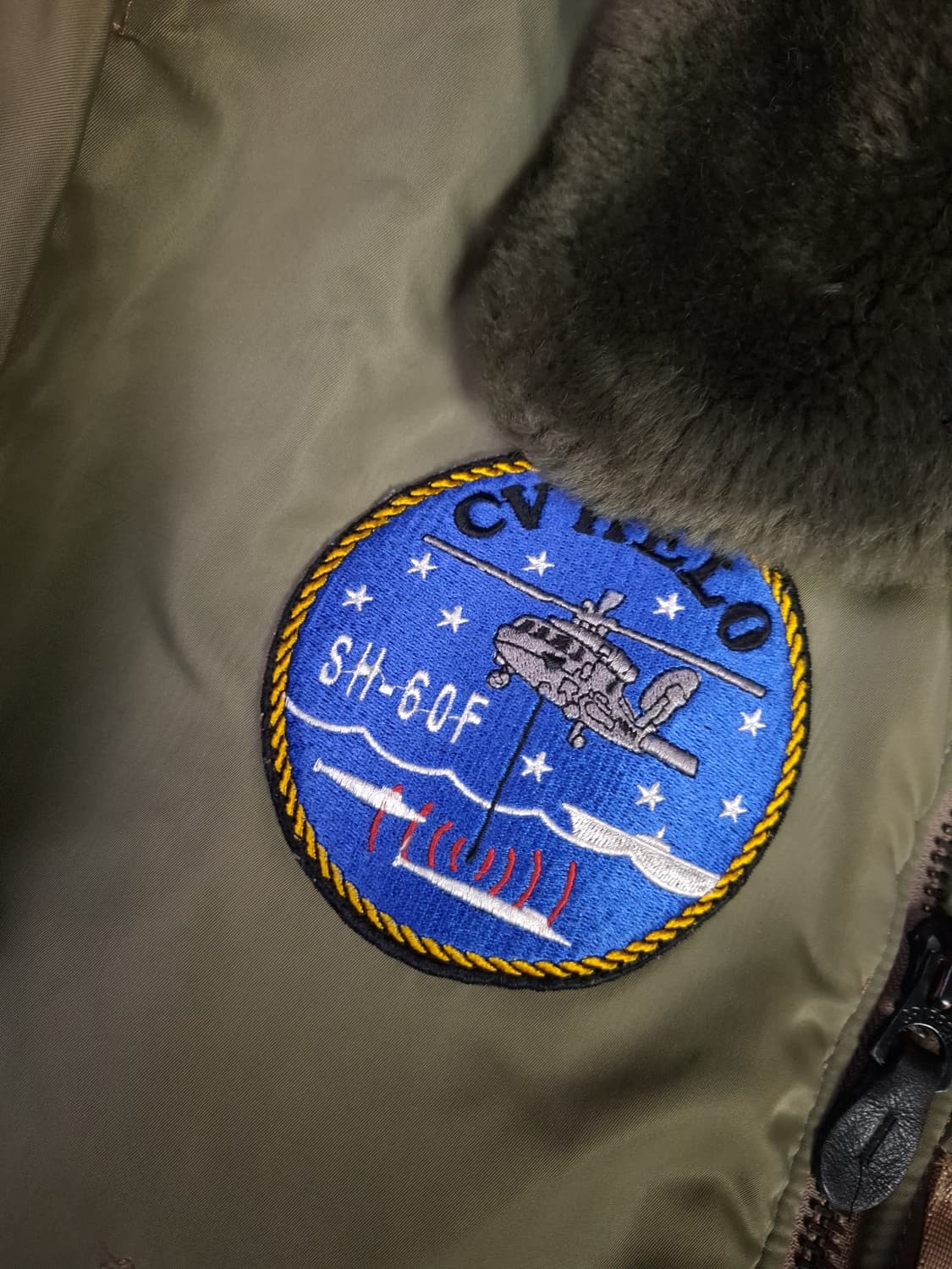 밀리터리 미공군 TAPE B-15C 항공자켓 상품이미지5