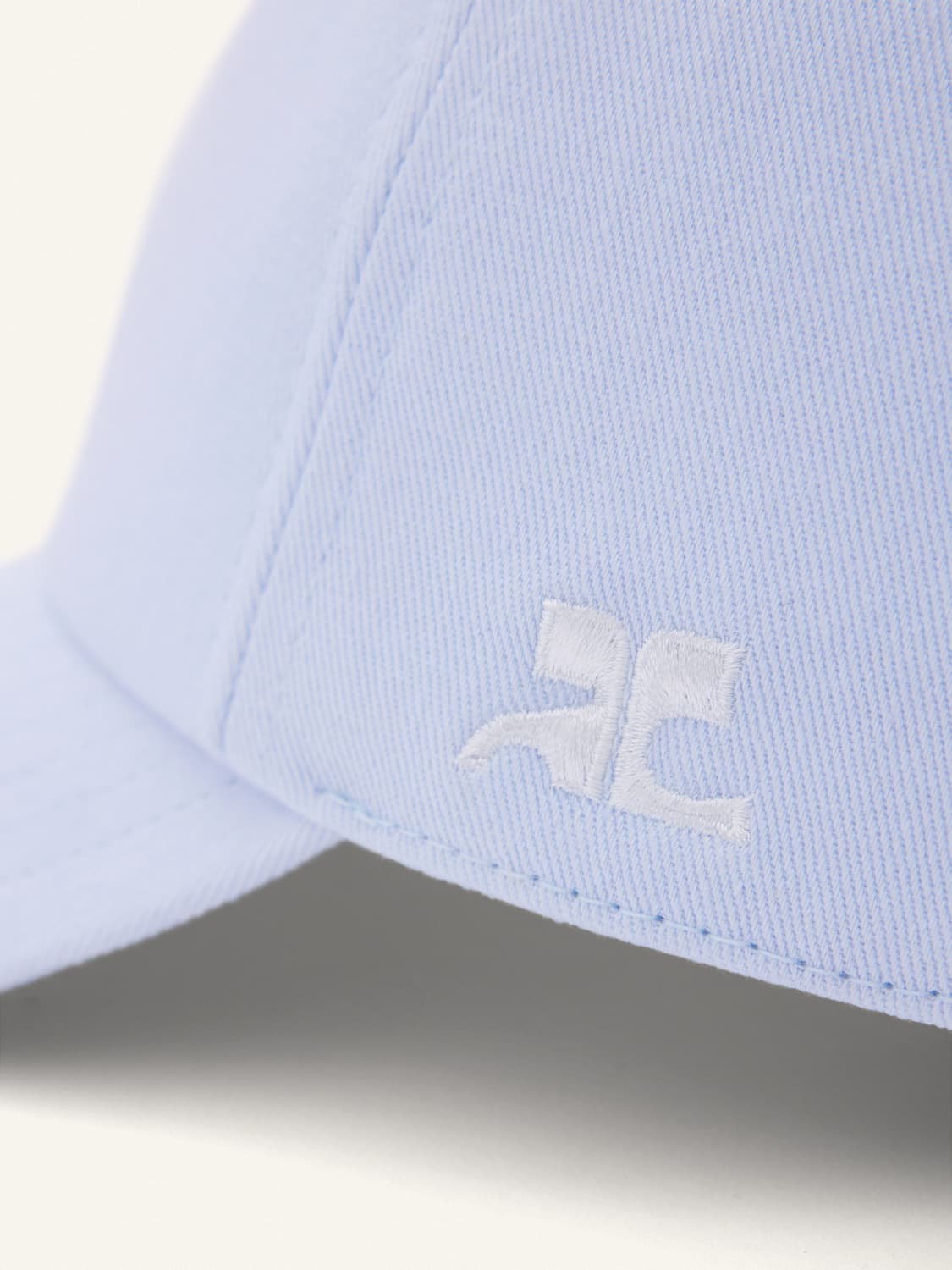 꾸레쥬 COURREGES EMBROIDERED COTTON CAP  상품이미지5