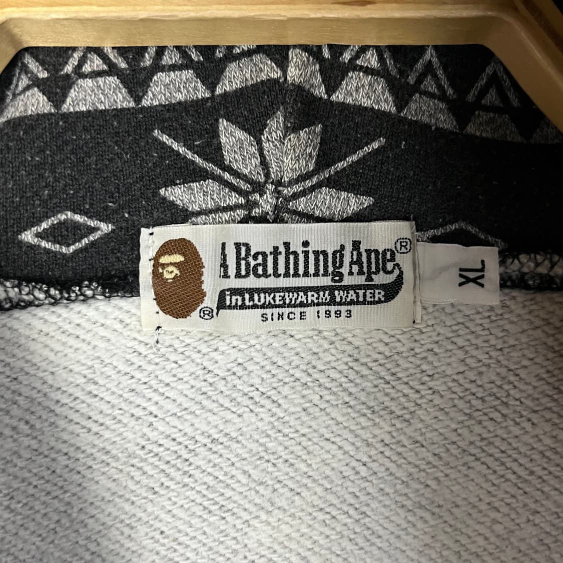 [A BATHING APE ] 베이프 페어아일 패턴 후드집업 상품이미지6