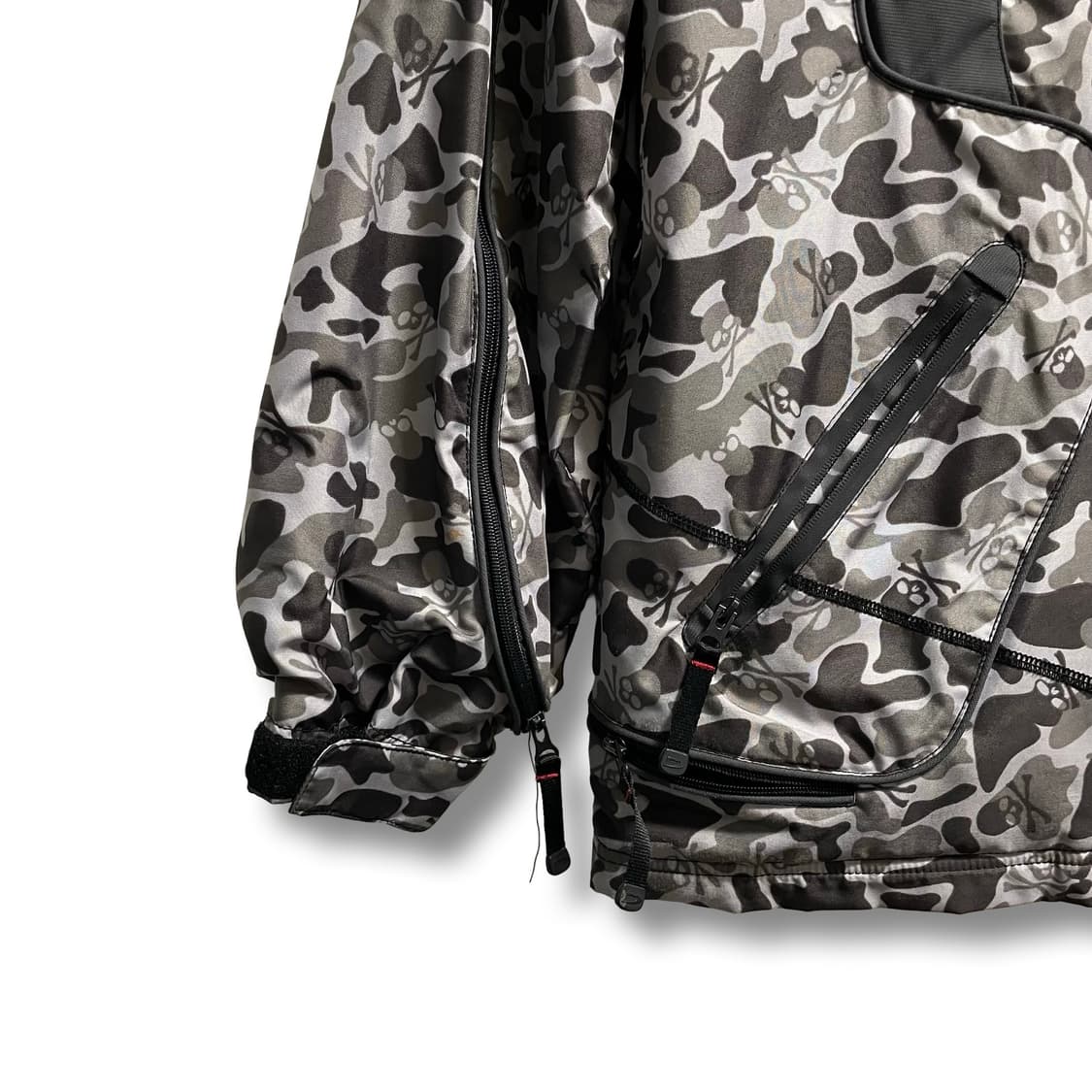 [L] DOHC06 카모플라쥬 후드 바람막이 자켓 상품이미지4