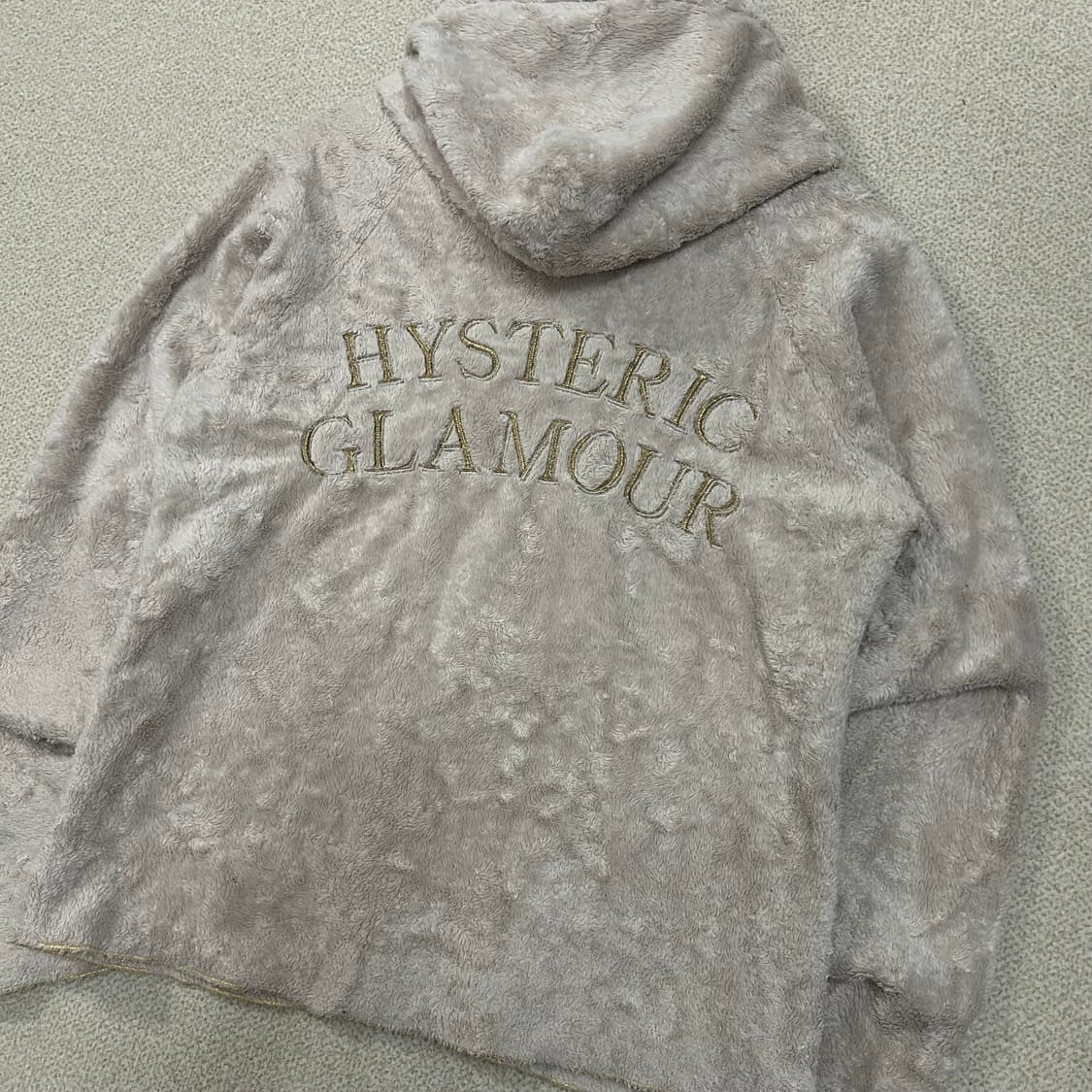 (S~M)  히스테릭 글래머 벨벳 퍼 후드 집업  상품이미지2