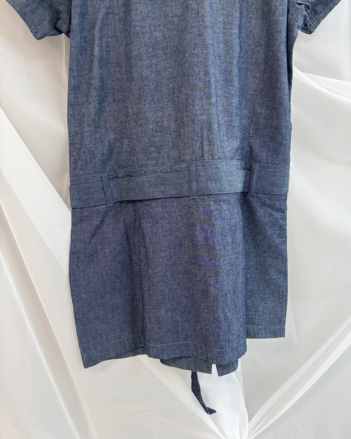 doroah denim tuck button-Up long shirts 상품이미지6