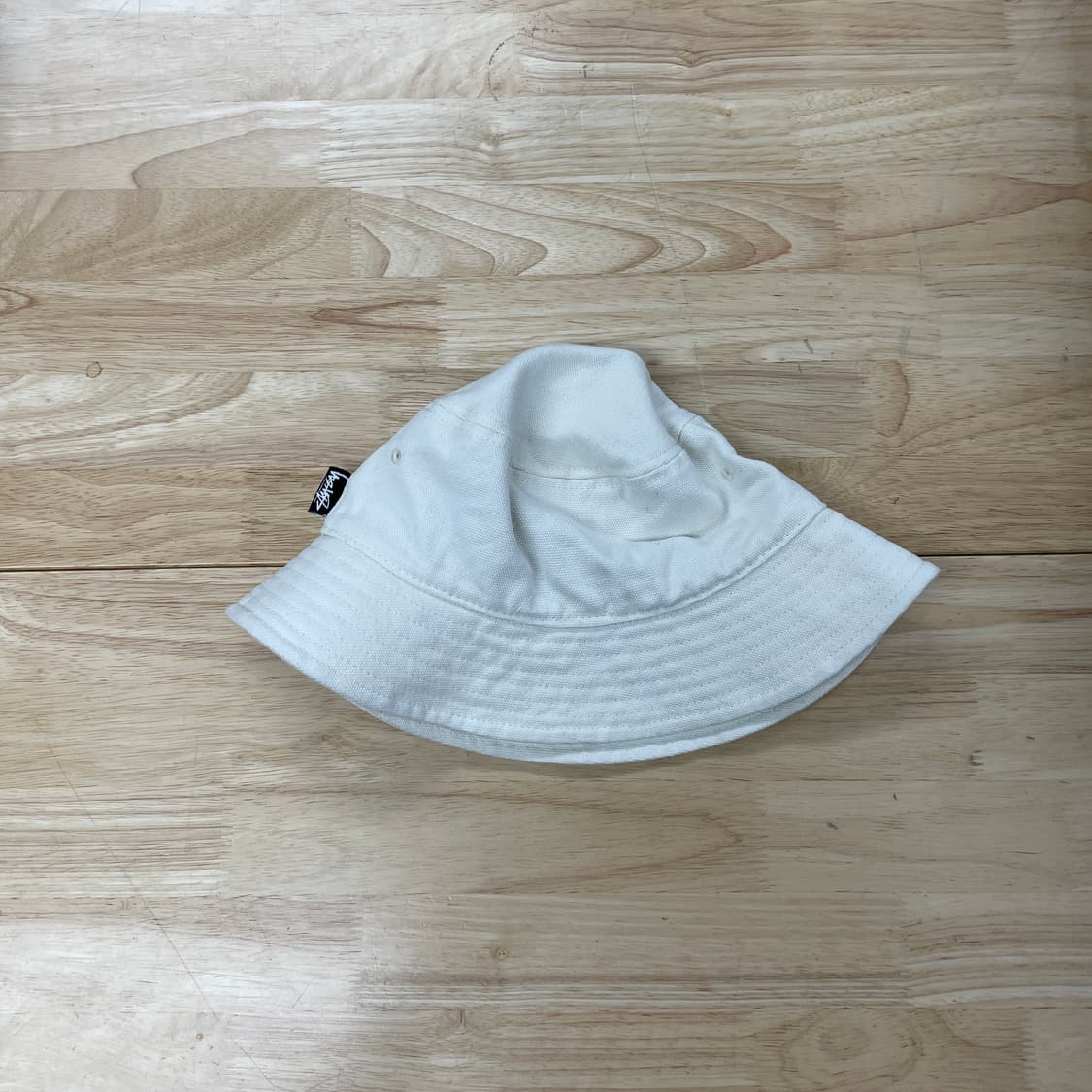 스투시 꼼데가르송 화이트 버킷햇 S 상품이미지7