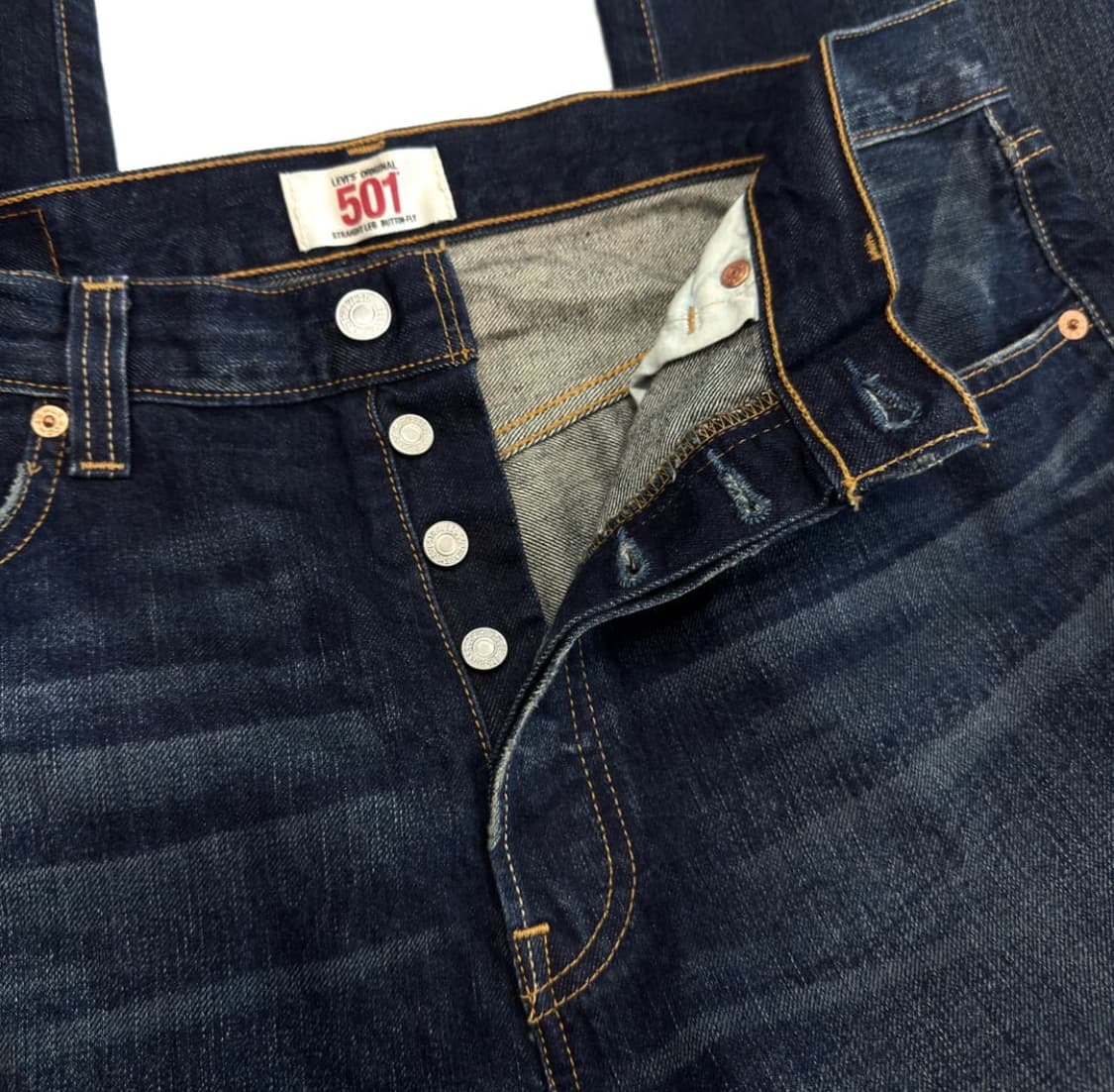 리바이스 501 데님 진 팬츠 바지 34 사이즈 상품이미지4