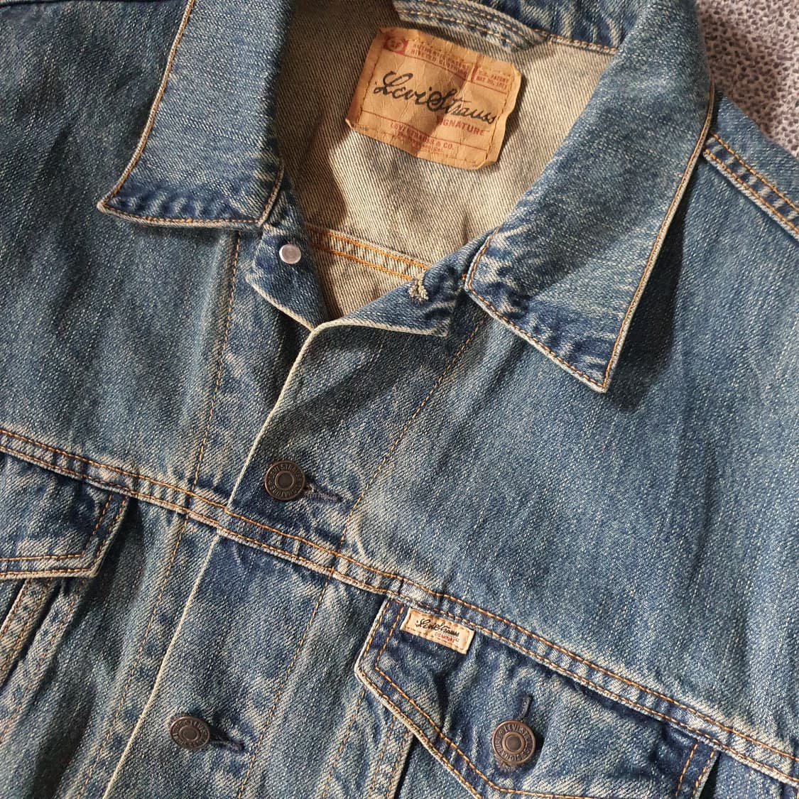 리바이스 시그니처 데님 트러커 자켓  no.6 상품이미지3