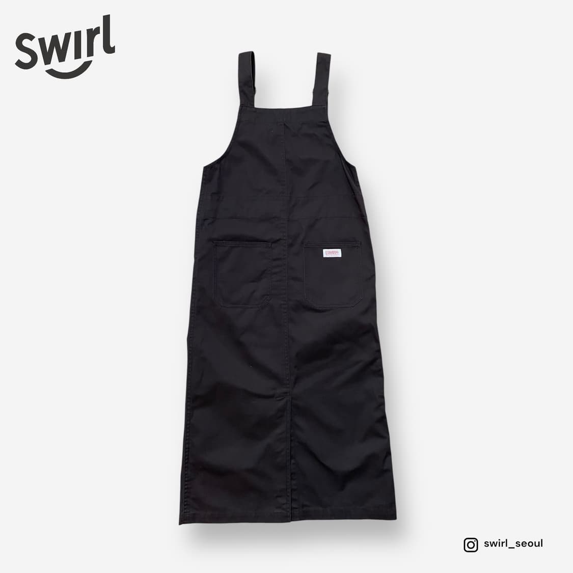 🌊Groveralls X BEAMS 멜빵 스커트 상품이미지5