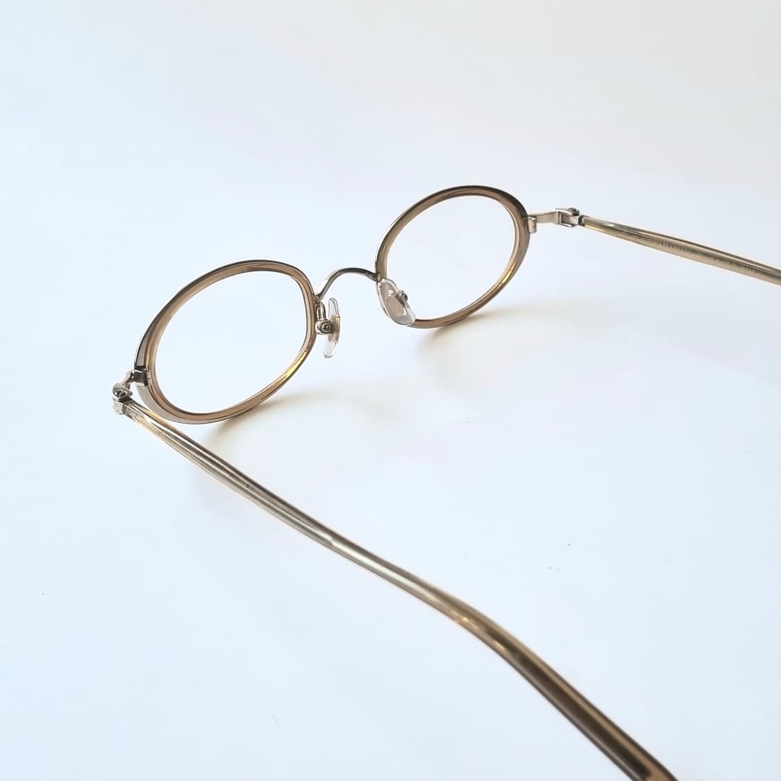 데드스탁 빈티지 미니멀 오벌쉐입 솔텍스 안경테 0004 상품이미지5