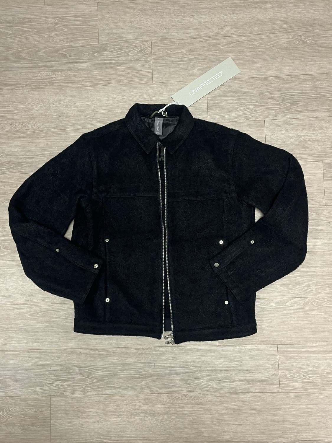 (새상품) 언어펙티드 UNAFECTED 울 헤링본 트러커 자켓 상품이미지2