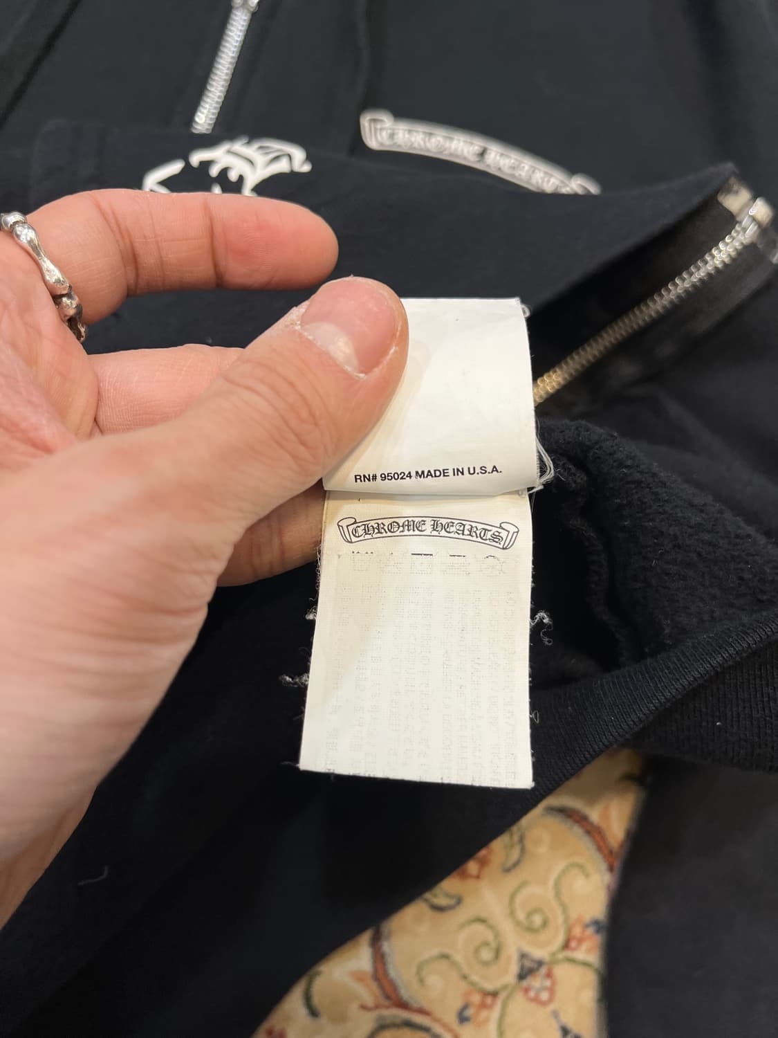 크롬하츠 세메터리 후드집업 상품이미지8