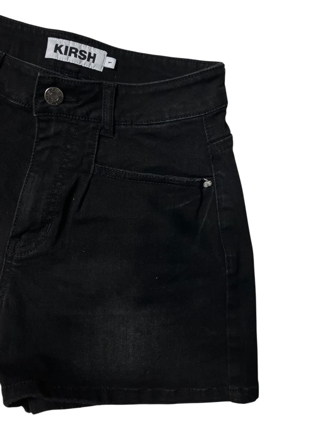 키르시 흑청 반바지 숏팬츠 XS 상품이미지3