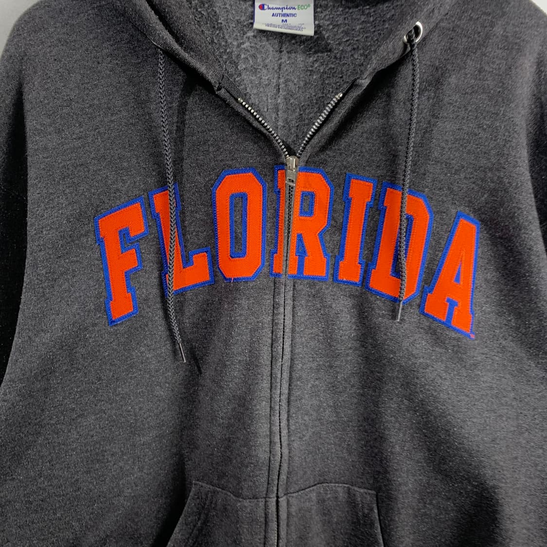 챔피온 컬리지 차콜 후드집업 상품이미지4