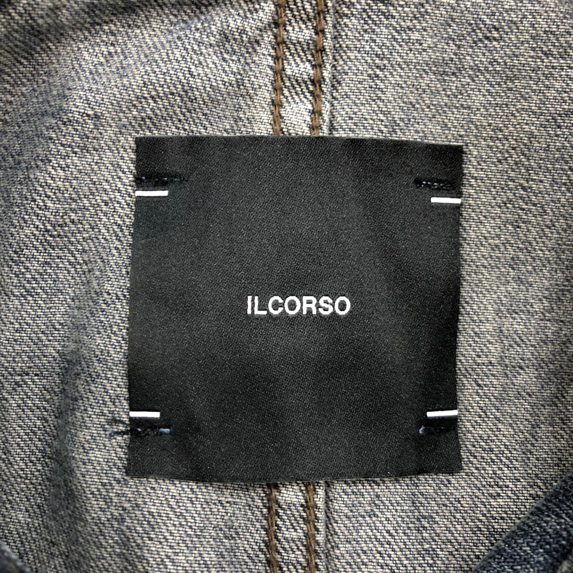 일꼬르소 데님 초어 자켓 상품이미지5