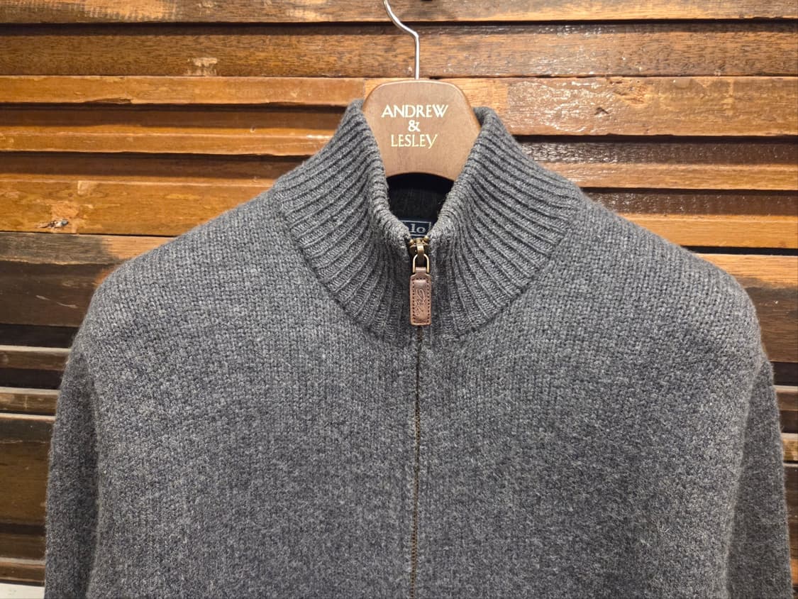 폴로랄프로렌 램스울니트 집업 상품이미지6