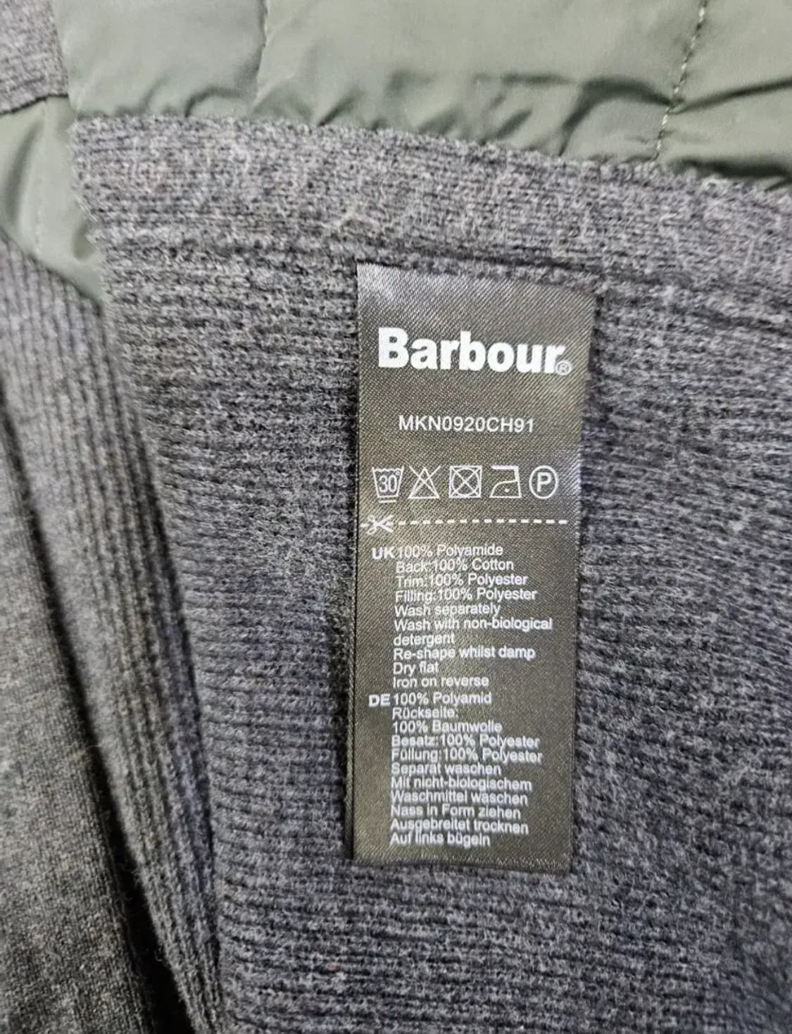 바버 남성 에센셜 퀼팅 베스트 상품이미지4