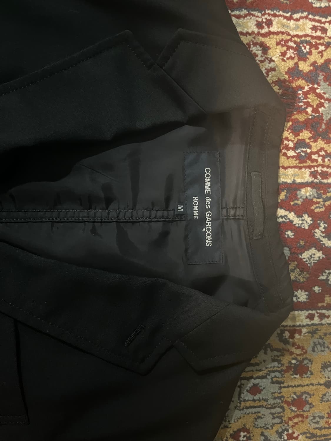 Comme des garcons homme 셔링 자켓  상품이미지3