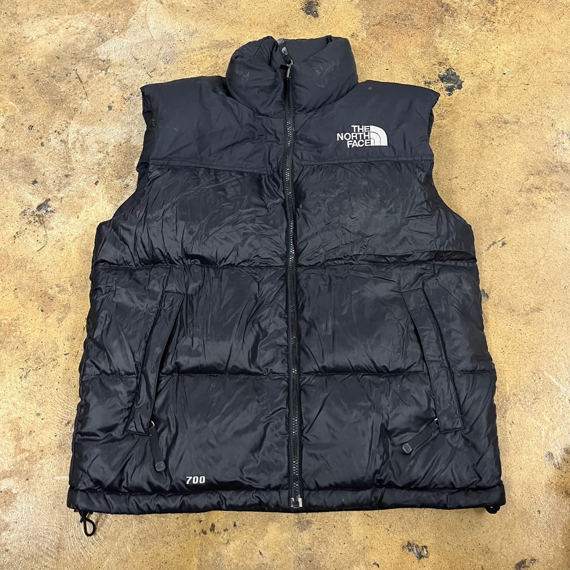[정품/M] 노스페이스 블랙 패딩 조끼 b18 상품이미지2