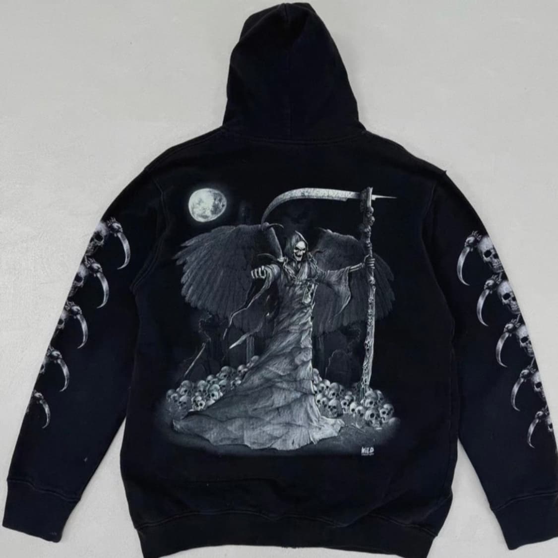 빈티지 00s Faded Graphic Zip Hoodie 상품이미지2