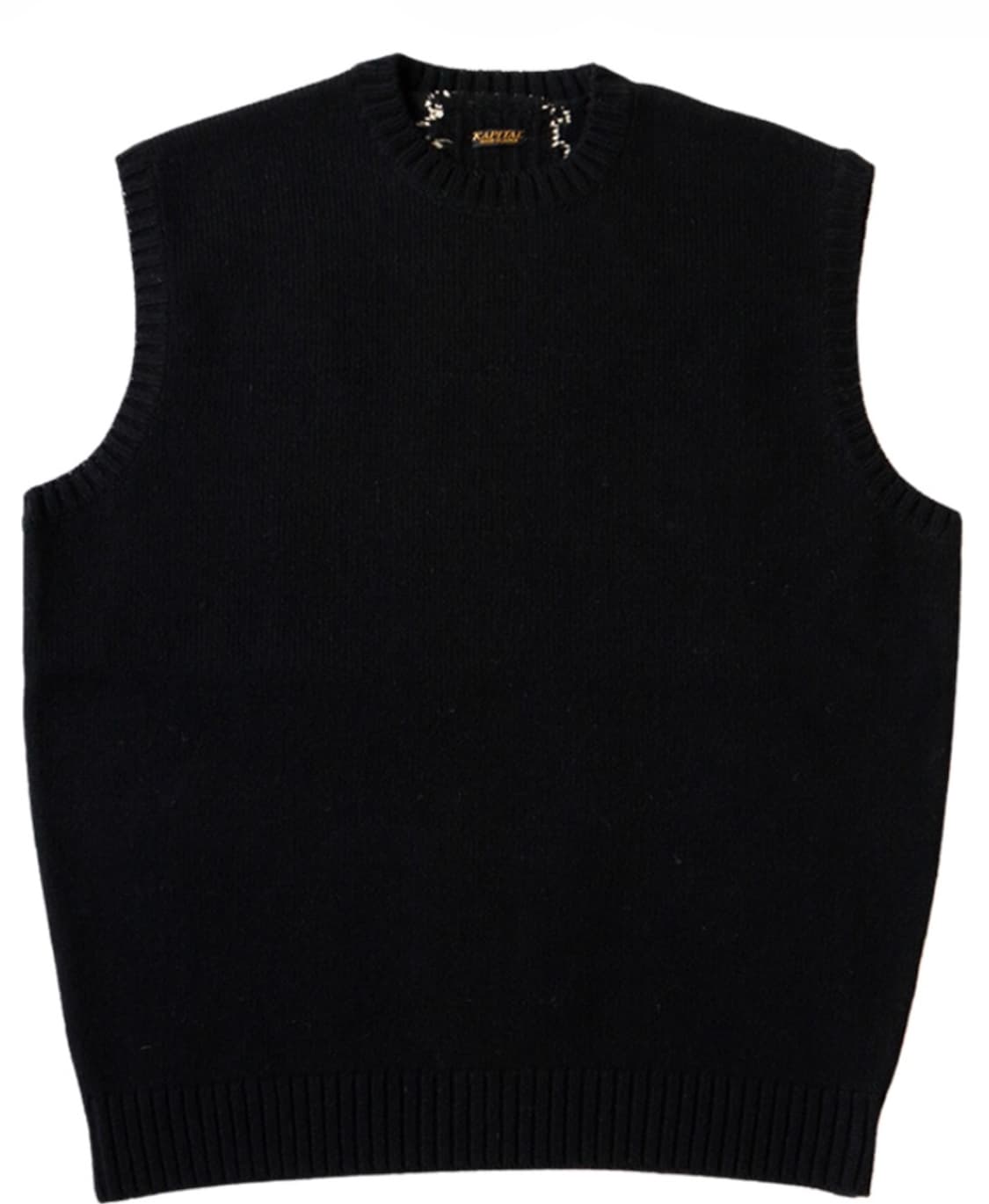 캐피탈 5G 울 본 베스트 블랙(새상품) 상품이미지2