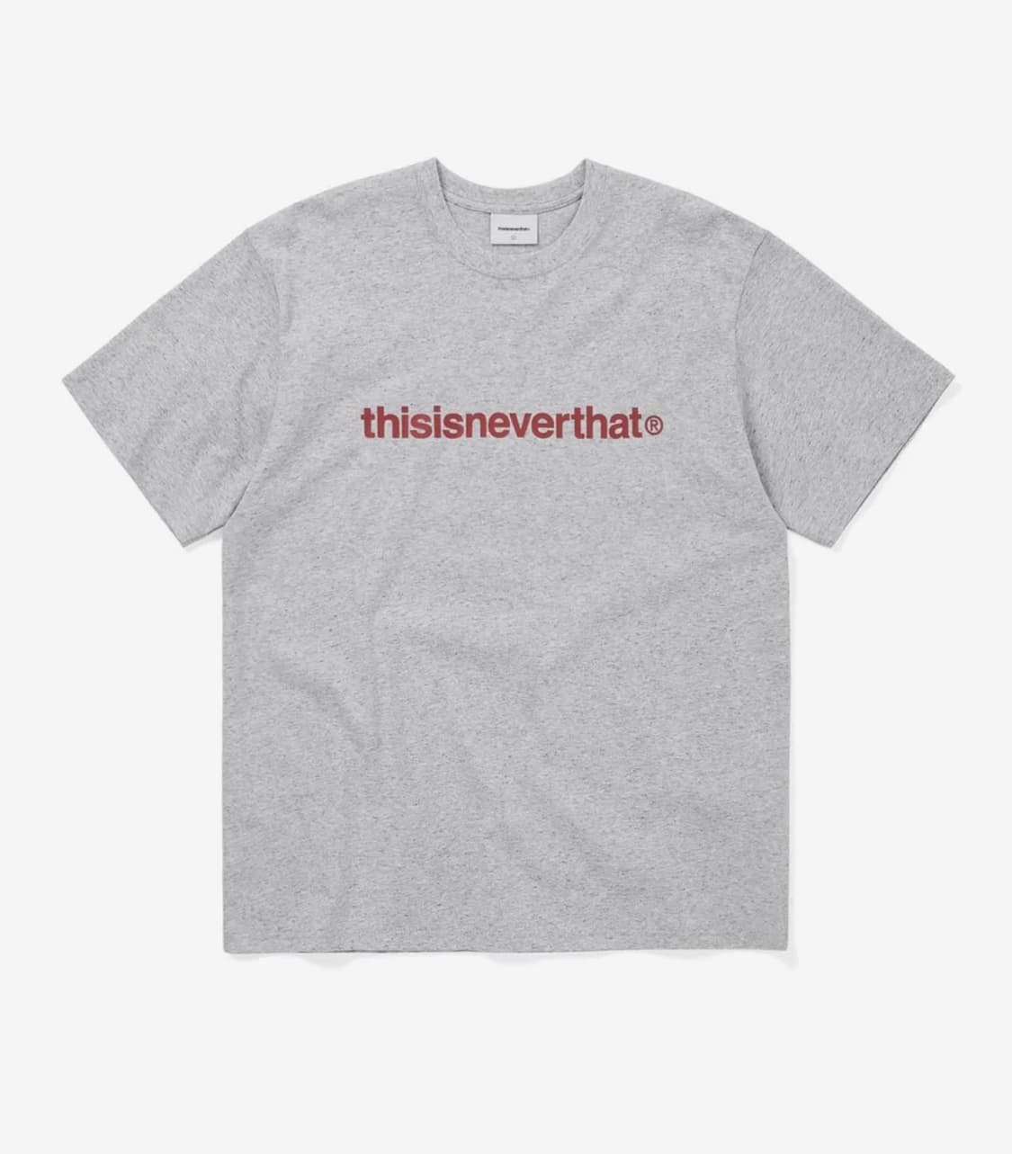 T-Logo Tee Heather Grey 상품이미지1