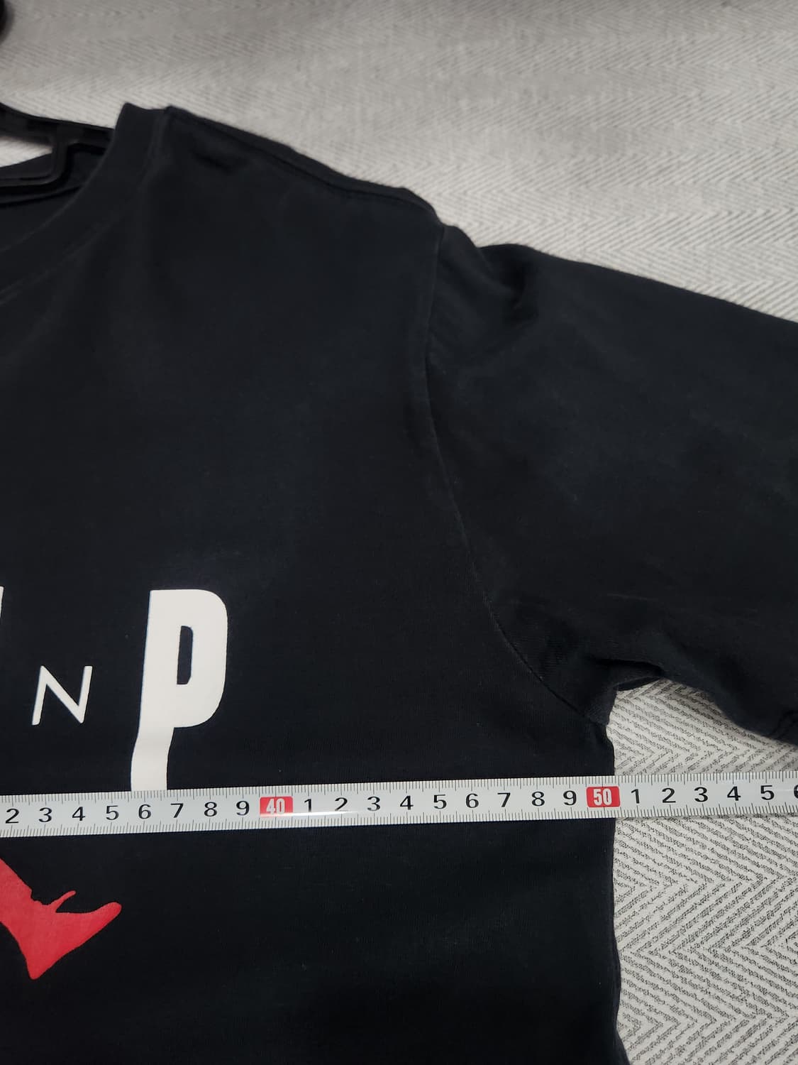 [M] 조던 점프맨 블랙 반팔 티셔츠 상품이미지7