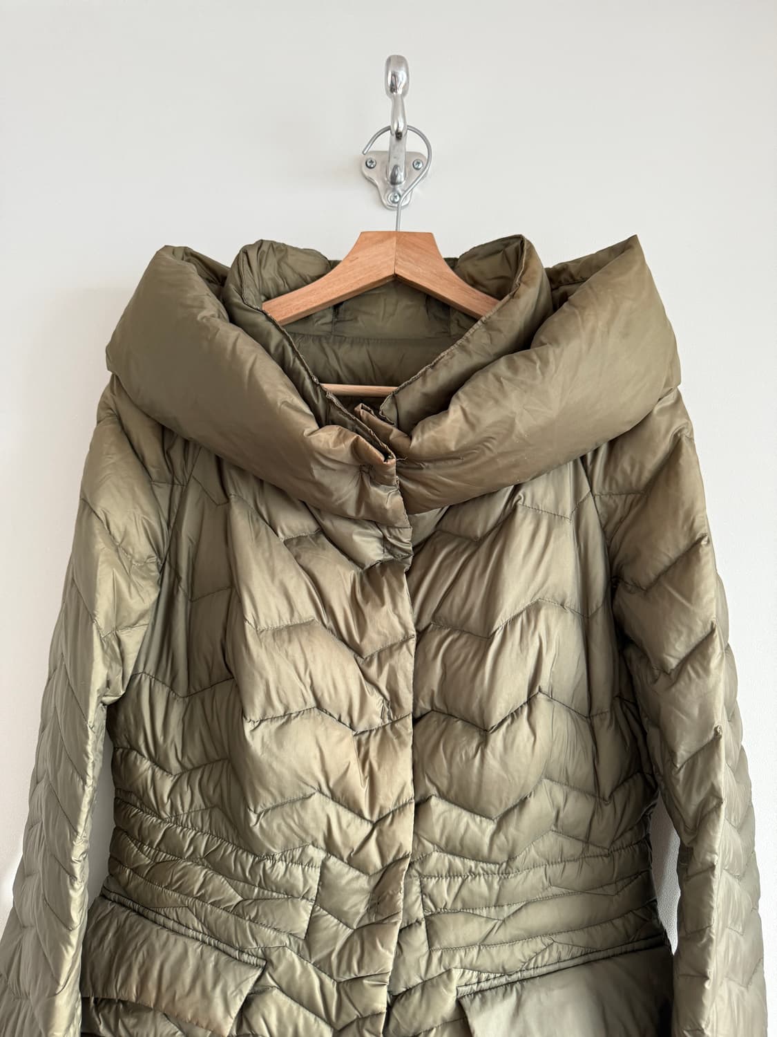 MADE IN ITALY 구스 다운 롱 패딩 상품이미지2