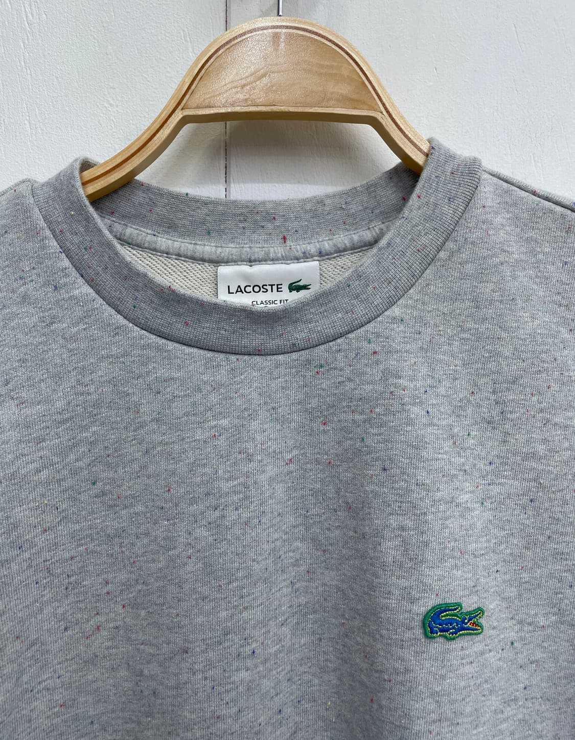 라코스테 클래식 핏 크루넥 맨투맨 상품이미지6
