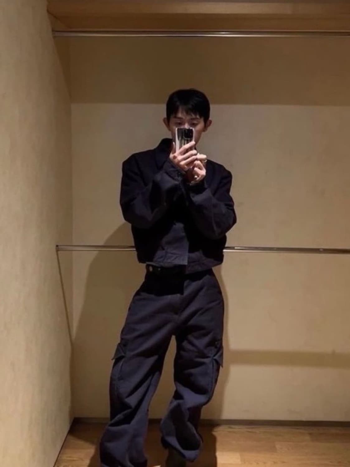 누마레 가먼트다잉 자켓 퍼플 L 판매합니다 ! 상품이미지7