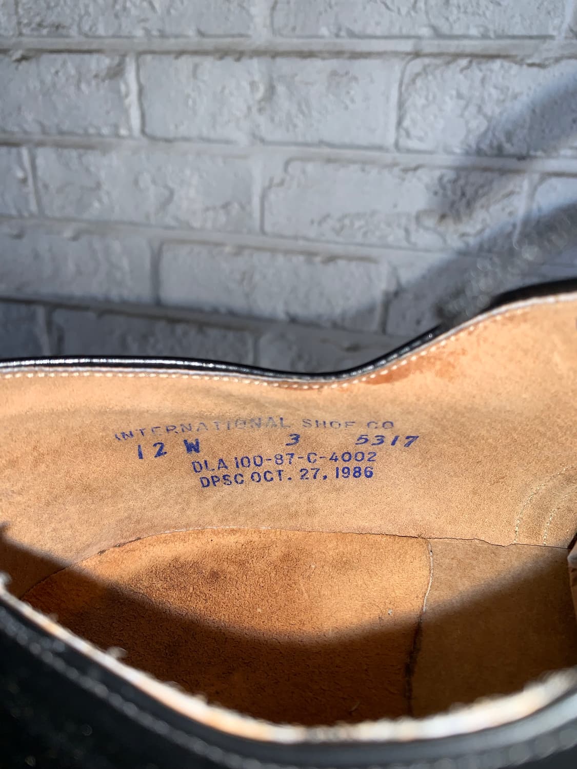 미해군 서비스 슈즈 해군 단화 300  상품이미지6